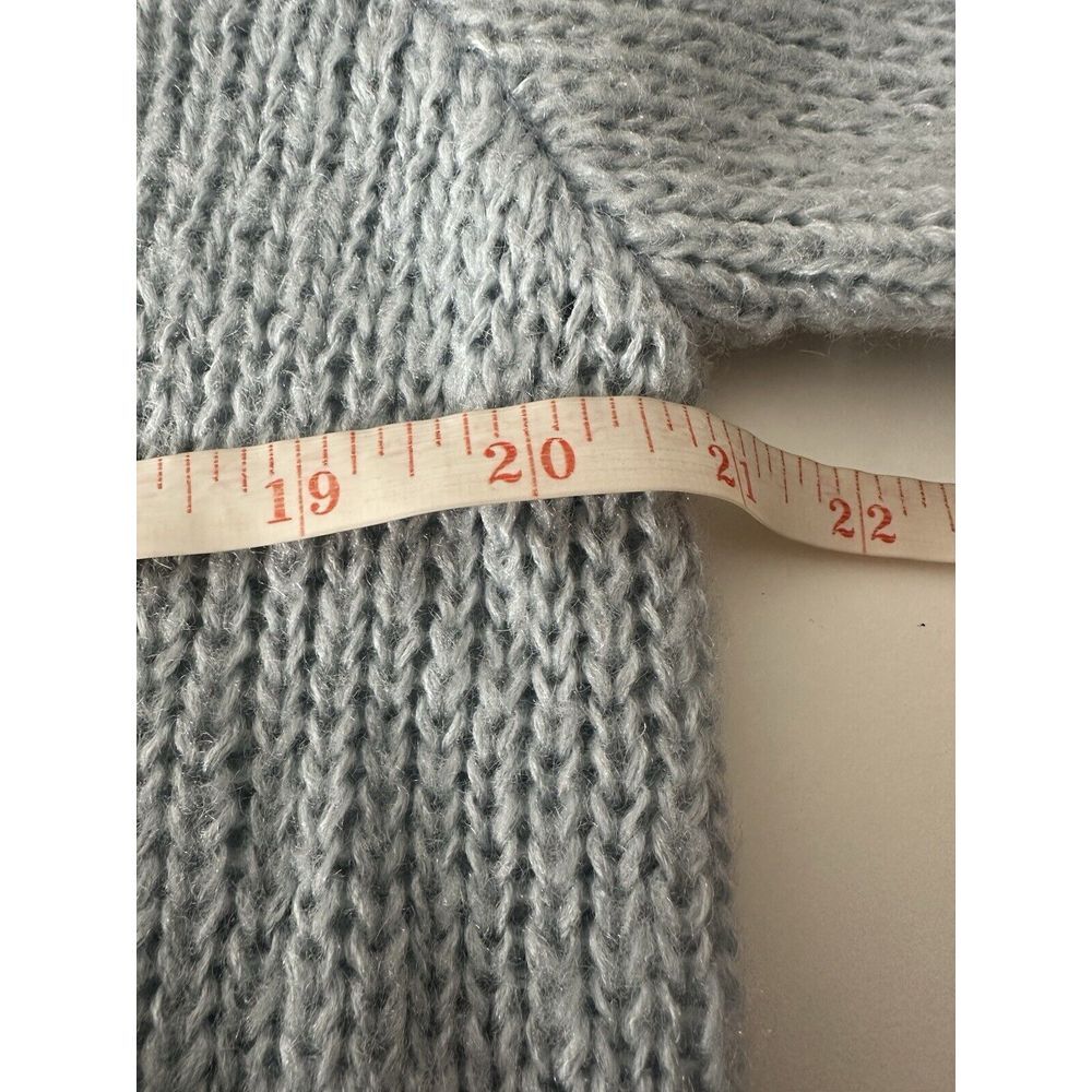 Vintage Ades Of California Women's Sweater XL Birds Cloud Beach Outdoor Y2K Blue - Picture 9 of 10